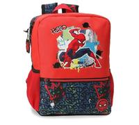 Marvel Disney Joumma Bags, Spiderman Urban School Backpack, Children's Backpack, Polyester, Wide Adjustable Shoulder Straps, Hanging Handle, Red, 13.68 liters, Backpack 40