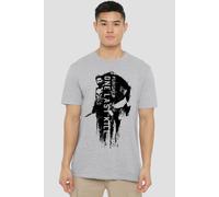 Marvel Disney Punisher One Last Kill Frank Castle T-Shirt, Athletic Heather In Grey Grey