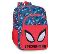 Marvel Disney Spiderman Authentic Preschool Backpacks School Backpack Polyester Wide Adjustable Shoulder Strap Double Pocket By Joumma Bags