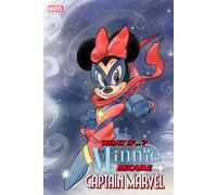 Marvel & Disney What If Minnie Mouse Became Captain Marvel #1 Peach Momoko Var