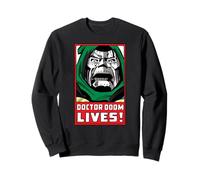 Marvel "Doctor Doom Lives!" Classic Vintage Retro Comic Art Sweatshirt
