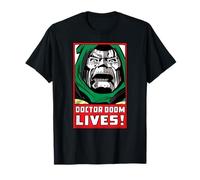 Marvel Doctor Doom Lives! Classic Vintage Retro Comic Art T-Shirt
