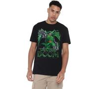 Marvel Doctor Doom Ruler Of Latveria T-Shirt, Black | Size: 2XL Marvel Black 2XL
