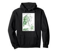 Marvel Doctor Doom's Armor Schematic Vintage Comic Blueprint Pullover Hoodie