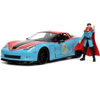 1:24 JADA Chevrolet Corvette Z06 2015 With Doctor Strange Figure JADA253225024 M