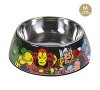 CERDÁ LIFE'S LITTLE MOMENTS - Dog Bowl Ideal Design for Small and Medium Dogs Size M | D - 17.5 cm H - 5.6 cm Capacity 410 ML - Marvel Studios® Officially Licensed, MULTICOLOR