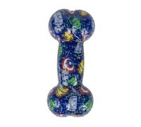 Marvel Dog Teether - Blue - Superheroes Design - Size 7 x 16.5 x 4 cm - TPR Bone Shaped Teether - Original Product Designed in Spain