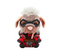 Marvel Dogpool Teddy 25 Cm Red Kids