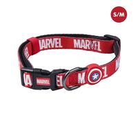 Marvel Dogs Collar S/M Red 2800000835 | Acotis