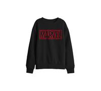 Marvel Doodle Brick Kids Sweatshirt, Black | Size: 9-11 Years Marvel Black 9-11 Years