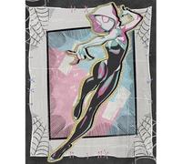 Marvel Doodle Ghost-Spider Canvas Print Multicoloured (50Cm X 40Cm)