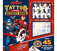 Marvel Entertainment International Ltd Marvel Avengers: Tattoo & Activity Book Paperback Marvel Entertainment International Ltd Multicolor