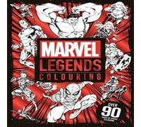 Marvel Entertainment International Ltd Marvel Legends Colouring Paperback Book Marvel Entertainment International Ltd Multicolor