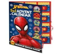 Marvel Entertainment International Ltd Marvel Spider-Man: 5-in-1 Advent Calendar Paperback Book Marvel Entertainment International Ltd Multicolor