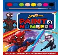 Marvel Entertainment International Ltd Marvel Spider-Man: Paint By Numbers Paperback Book Marvel Entertainment International Ltd Multicolor