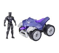 Marvel Epic Hero Series Black Panther Claw Strike ATV, Toy Car Playset with Action Figure and Accessories, Avengers Super Hero Toys for Kids 4 and Up