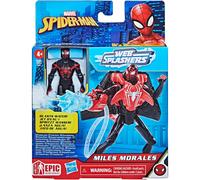 Marvel Epic Hero Series MILES MORALES Figure Spider-Man WEB SPLASHERS