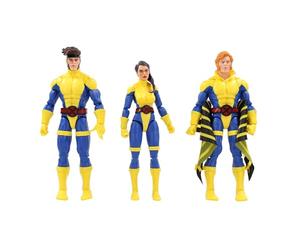 Marvel F7023 LEGENDS XMEN 60 ANV 3 X-Men Figurine, Multicoloured | Marvel Legends X-Men 6 Inch Action Figure 3-Pack Series - Banshee - Gambit - Psylocke