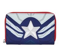 Loungefly Marvel: Falcon Captain America Cosplay Zip Around Purse