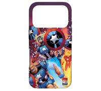 Marvel Fantastic Four Cap America 80th Anniversary Covers Case for iPhone 17 Pro