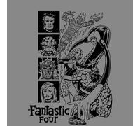 Marvel Fantastic Four Character Looks Unisex T-Shirt - Grey - M
