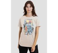 Marvel Womens Fantastic Four Cosmic First Family Ladies Shirt, Natural, Natural, S UK