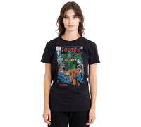 Marvel Fantastic Four Doom Victims Ladies T Shirt, Black