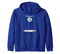 Marvel Fantastic Four: First Steps Invisible Woman Costume Zip Hoodie