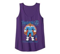 Marvel Fantastic Four: First Steps The Thing Retro Tank Top, Women, Purple, Small