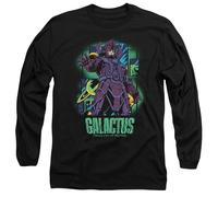Marvel Fantastic Four Galactus Devourer of Worlds Unisex Long Sleeve T Shirt, Black, XL