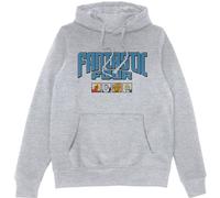 Marvel Fantastic Four Group Squares Hoodie - Grey | Size: Large Marvel Grey L