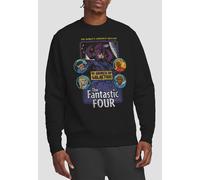 Fantastic Four In Search Of Galactus Sweatshirt, Black Marvel Black L
