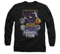 Marvel Fantastic Four in Search of Galactus Unisex Long Sleeve T Shirt, Black, X-Large