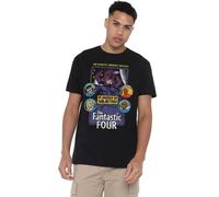 Marvel Fantastic Four in Search of Galactus Unisex T Shirt, Black, Small