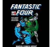 Marvel Fantastic Four Mister Fantastic Vs Doctor Doom Unisex T-Shirt - Black - XL