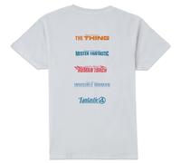 Marvel Fantastic Four Team Roll Call Unisex T-Shirt - White - 5XL