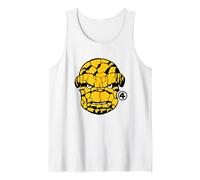 Marvel Fantastic Four The Thing Big Face Costume Tank Top