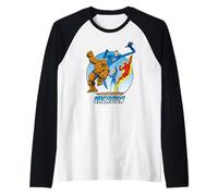 Marvel Fantastic Four Vacation Matching Super Group Trip Raglan Baseball Tee
