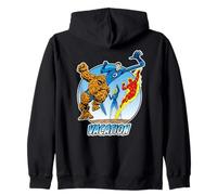Marvel Fantastic Four Vacation Matching Super Group Trip Zip Hoodie