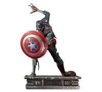 Marvel Figura Art Scale What If Capitan America Zombie Figure
