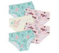 Marvel Five Pack Girls 100% Cotton Spidey & Friends Briefs 3/4 Years Multicolor