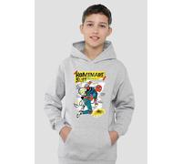 Marvel Friendly Neighborhood Spiderman Homemade Suit Youth Kids Pull-Over Hoodie, Athletic Heather Marvel Grey 12-13 Years