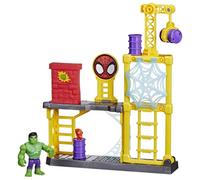Marvel Friends Hulk Spidey And His Amazing Parque De Juegos De Figure Golden Kids