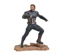 Diamond Select Marvel Gallery Avengers Captain America Figure Diorama Statue