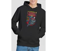Marvel Ghost Rider Hoodie in Black | Size: Small Marvel Black S