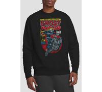 Marvel Ghost Rider Sweatshirt in Black | Size: Small Marvel Black S