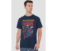 Marvel Ghost Rider T-Shirt in Navy | Size: 2XL Marvel Navy 2XL