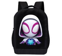 Marvel Ghost Spider Backpack for Girls, Boys, Unisex | Spidey and His Amazing Friends Kids Backpack Black Backpack, Ghost Spider 3, Daypack Backpacks