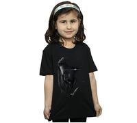 Marvel Girl's Avengers Endgame Avenge The Fallen Bucky Cotton T-Shirt in Black | Size: 3-4 Years Marvel Black 3-4 Years