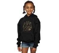Marvel Girls Avengers Infinity War Marvel Logo Hoodie Black 7-8 Years